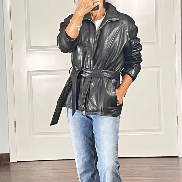 Wilsons 100% genuine leather zip up jacket detachable thinsulate jacket… - Picture 1 of 16